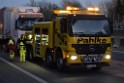 VU LKW A 4 Rich Aachen hinter Rodenkirchener Bruecke P51